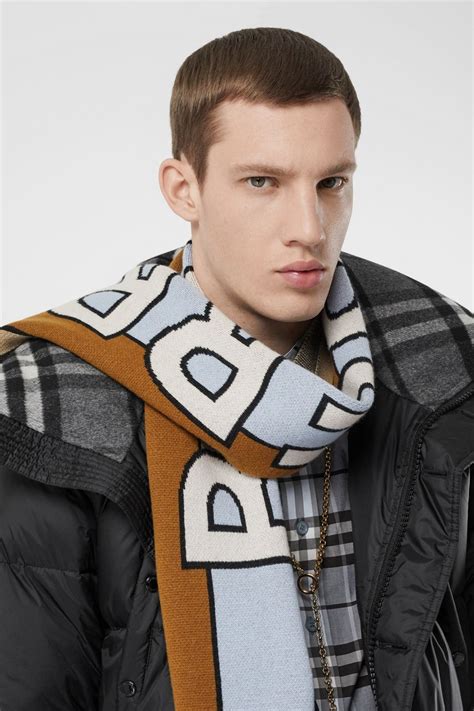 burberry kopeka football scarf-neck cardigan|BURBERRY .